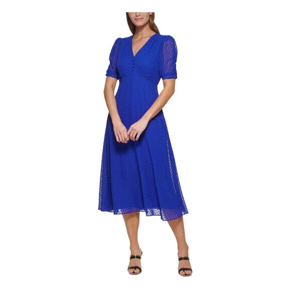 sequin prom dress Long Formal with Long Sleeves Neckline_Jewel Neck All Black Suit White Color:Ink Blue